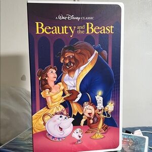 Sold! Disney Beauty and the Beast Classic VHS Boxed Silk Touch Throw, 50" x 70"